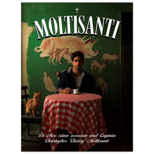 CHRISSY POSTER is cheap and high quality wall art  including Chris Moltisanti from The Sopranos - Locandina Posters