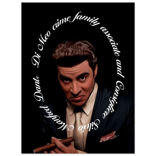 SILVIO POSTER is cheap and high quality wall art  including Silvio Dante from The Sopranos- Locandina Posters