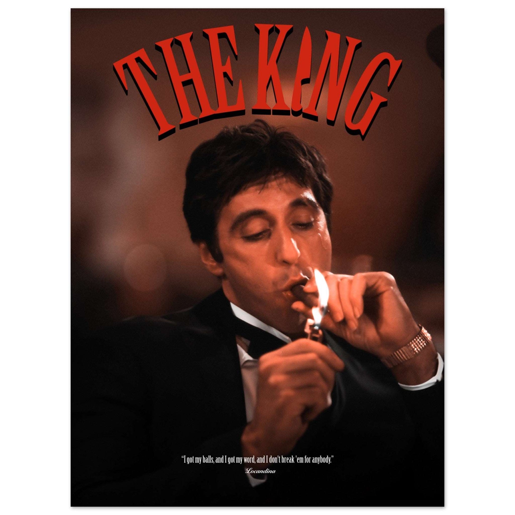 cheap wall art Tony Montana poster inspired by Scarface